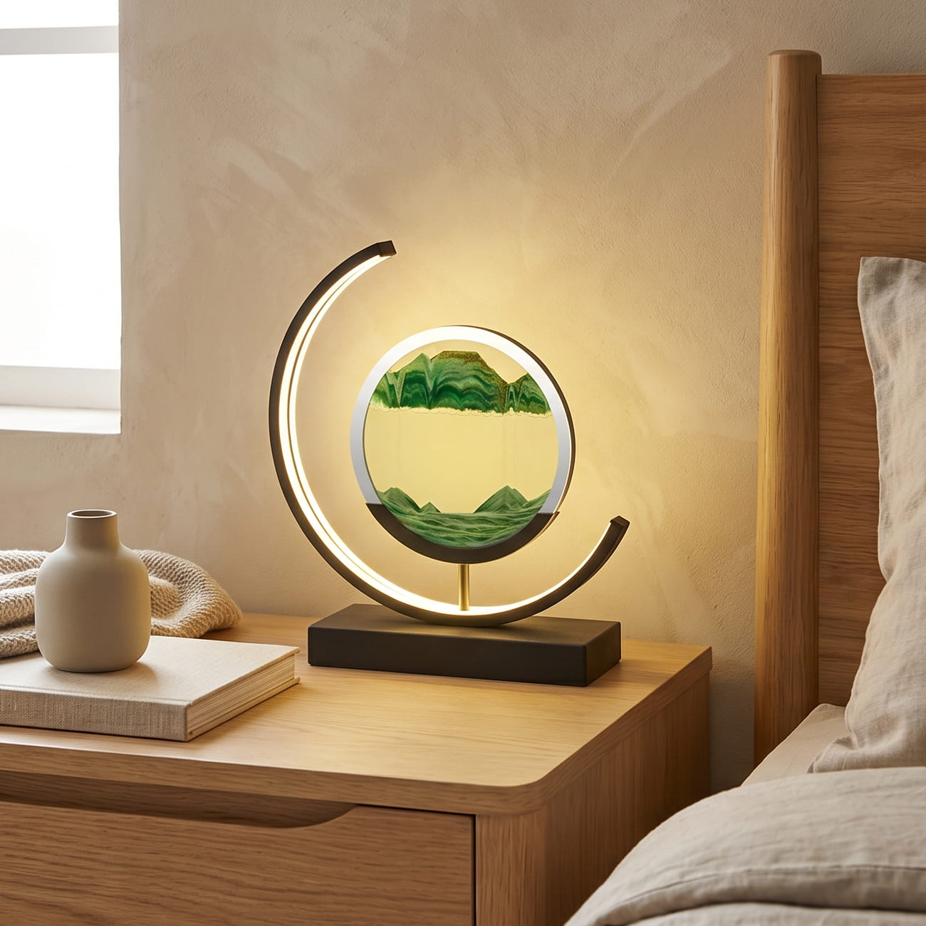 3D Sand Shell Table Lamp – Home Decor, Night Light
