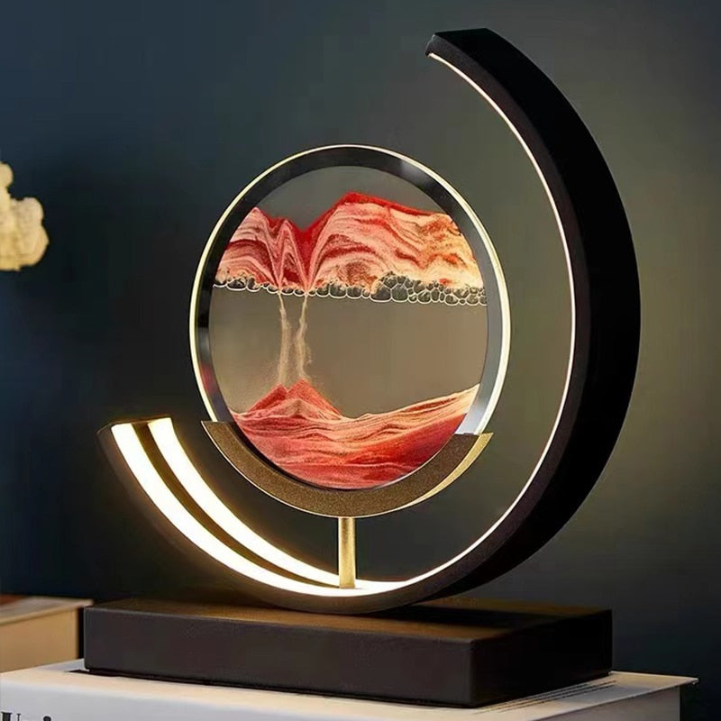 3D Sand Shell Table Lamp – Home Decor, Night Light