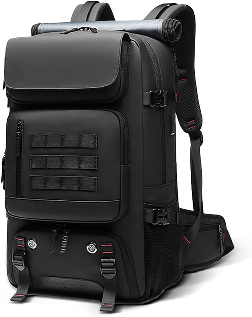 50L Waterproof Travel Backpack with Shoe Compartment & USB Port – Travel, Outdoor