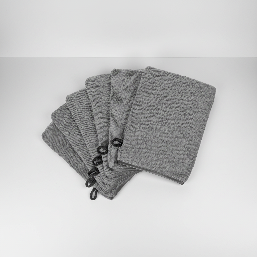 6-Piece Wash Mitt Set – Car Cleaning, Home Use