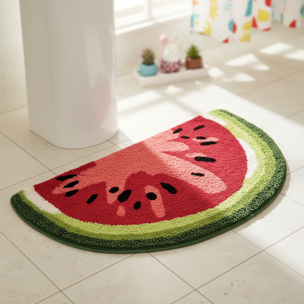 Bathroom Carpet – Soft Material, Non-Slip Design – Home Decor, Comfort