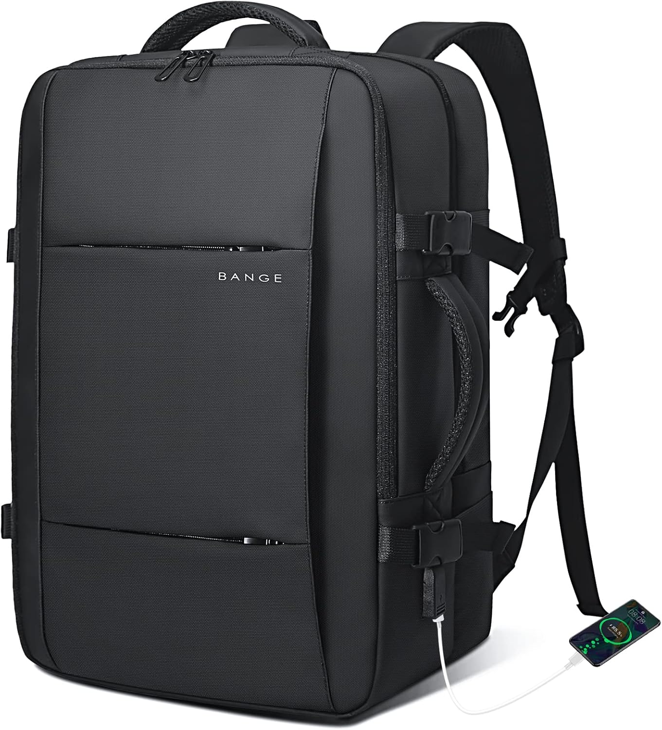 Expandable Waterproof Travel Backpack 26–45L with Laptop Sleeve – Travel, Outdoor