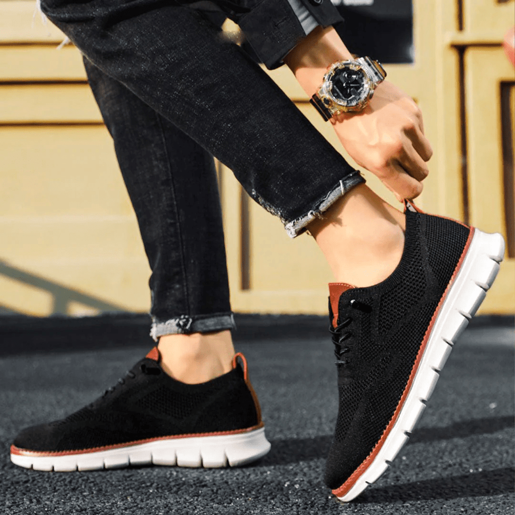 Men's Sneakers in Minimalist Design, Breathable & Ultra-Comfortable – Casual Wear, Everyday Use