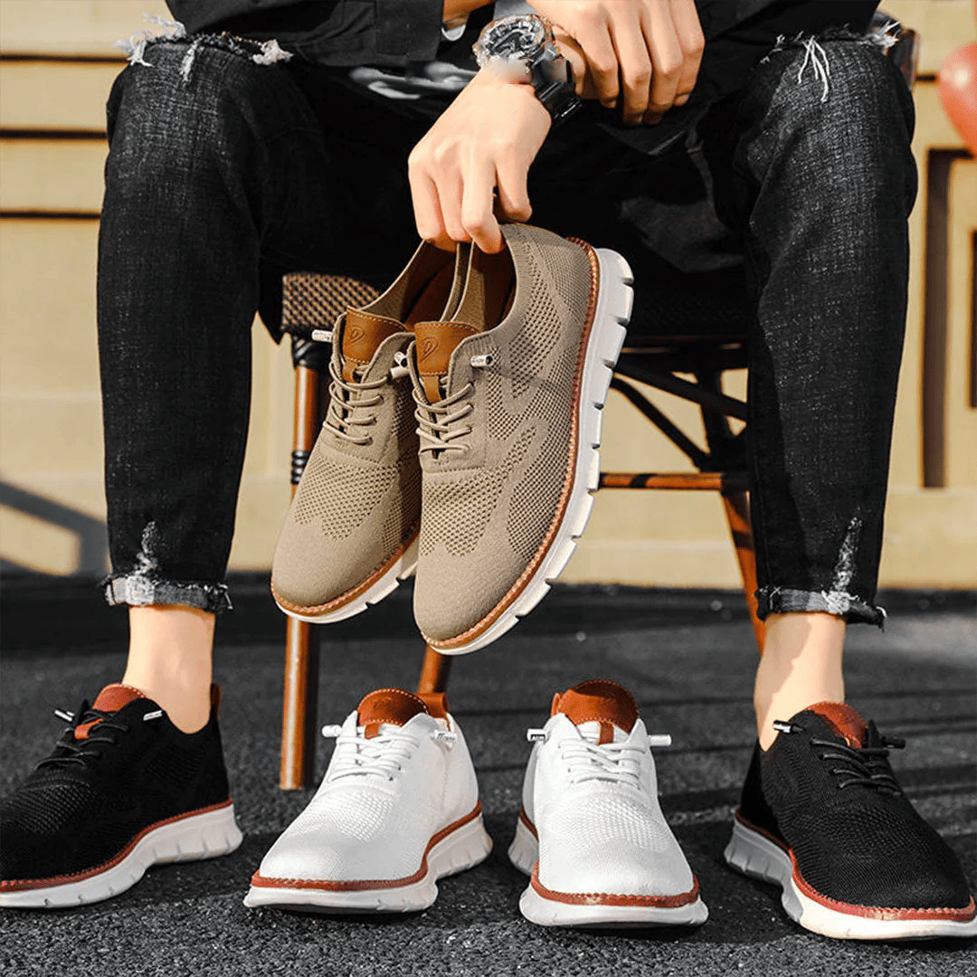 Men's Sneakers in Minimalist Design, Breathable & Ultra-Comfortable – Casual Wear, Everyday Use
