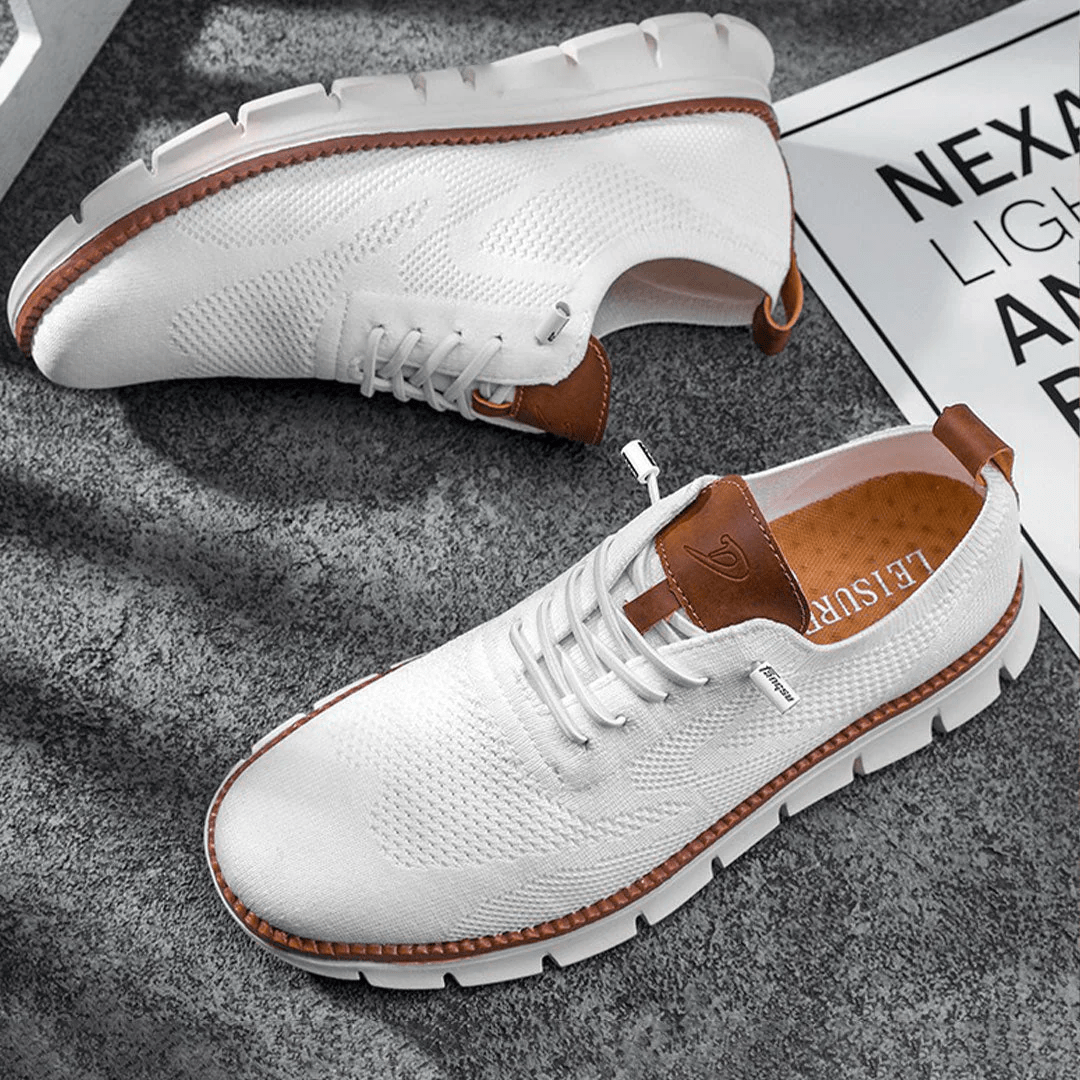 Men's Sneakers in Minimalist Design, Breathable & Ultra-Comfortable – Casual Wear, Everyday Use