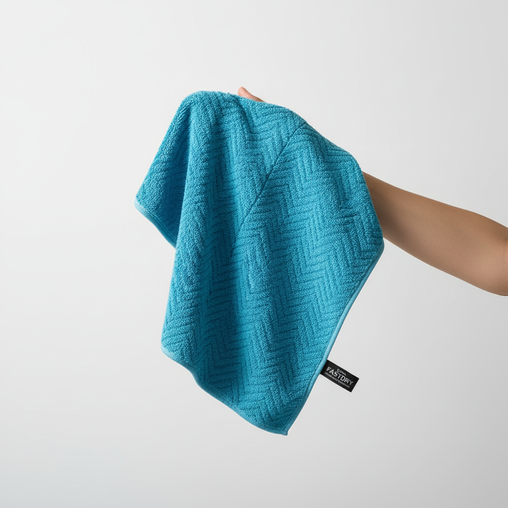 Microfibre Cleaning Cloth – Quick Drying, Streak-Free Finish – Home, Kitchen
