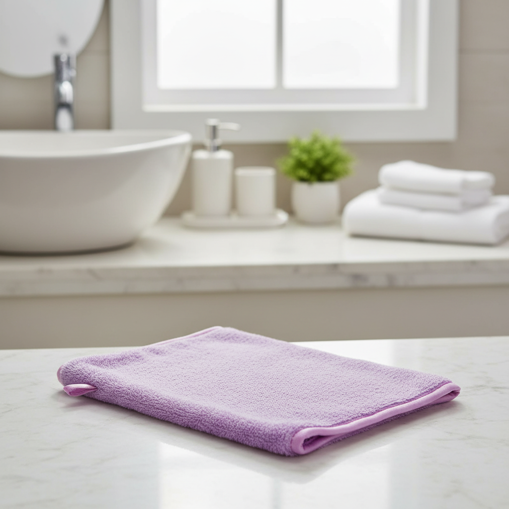 Microfibre Wash Glove – Gentle Clean, Soft Material – Daily Care, Spa Treatment