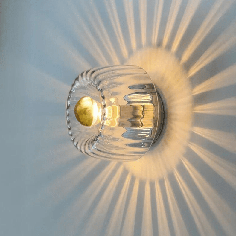 Nordic Glow Wall Lamp – Scandinavian Bauhaus Style – Home Decor, Ambient Lighting