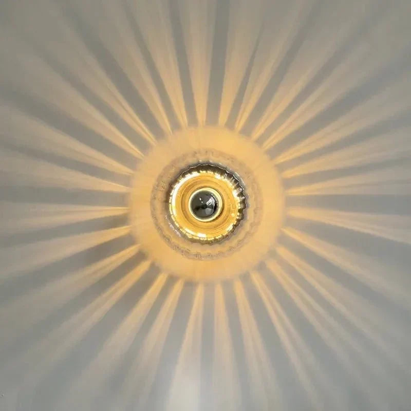 Nordic Glow Wall Lamp – Scandinavian Bauhaus Style – Home Decor, Ambient Lighting