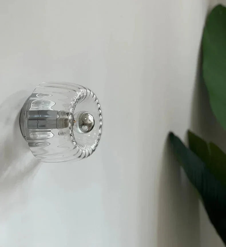 Nordic Glow Wall Lamp – Scandinavian Bauhaus Style – Home Decor, Ambient Lighting