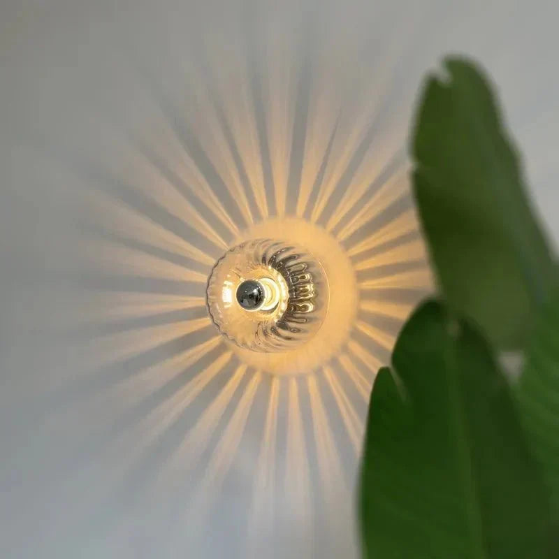 Nordic Glow Wall Lamp – Scandinavian Bauhaus Style – Home Decor, Ambient Lighting