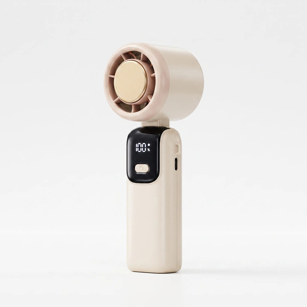 Portable Handheld Fan – Compact Design, Lightweight – Travel, Home Office