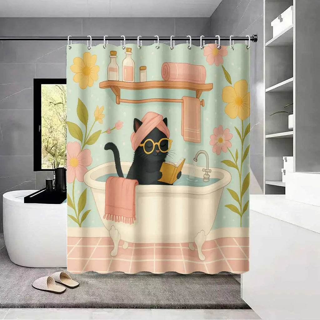 Printed Shower Curtain – Funny Design, Home Decor