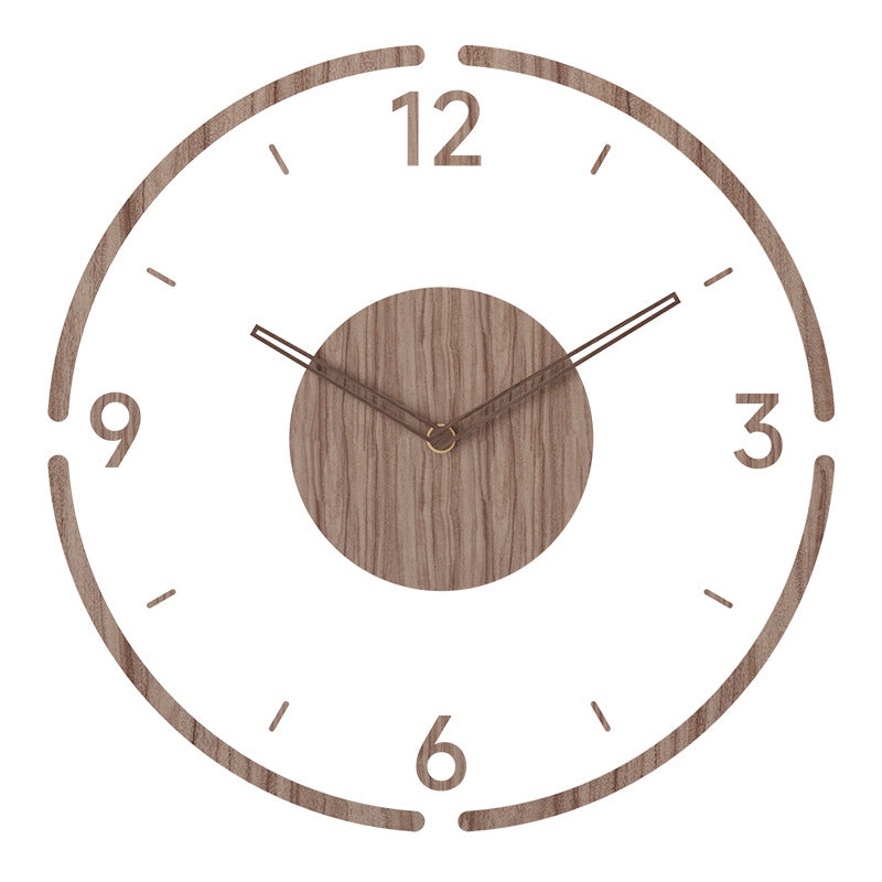 Scandinavian Style Wooden Wall Clock – Home Decor, Gift Idea