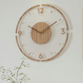 Scandinavian Style Wooden Wall Clock – Home Decor, Gift Idea