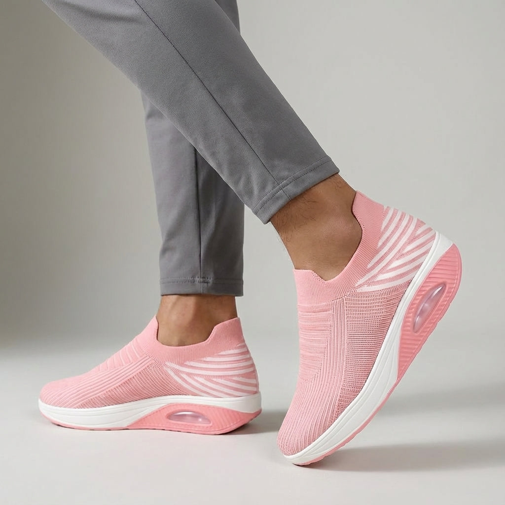 Slip-On Wedge Sneakers – Casual Wear, Everyday Comfort