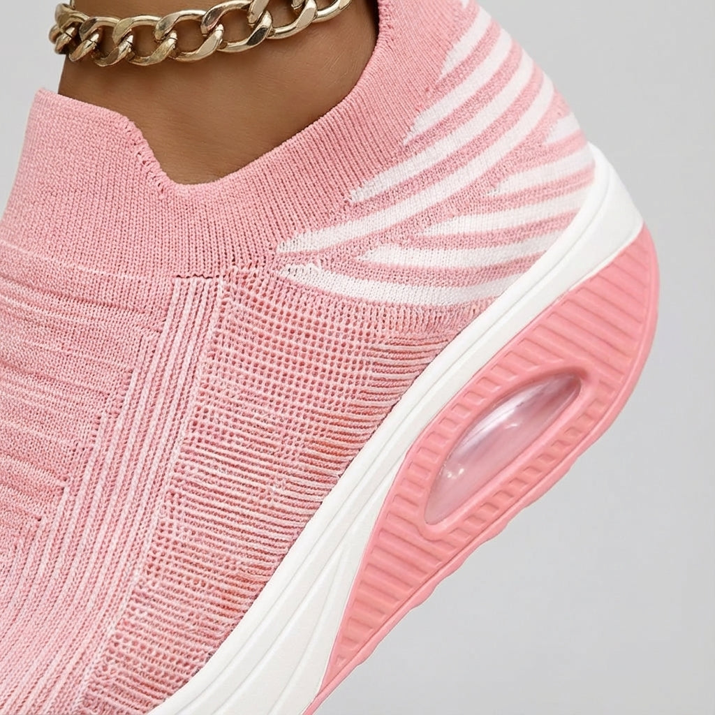 Slip-On Wedge Sneakers – Casual Wear, Everyday Comfort