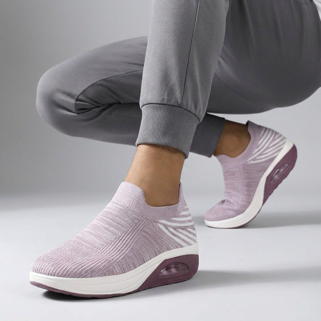 Slip-On Wedge Sneakers – Casual Wear, Everyday Comfort