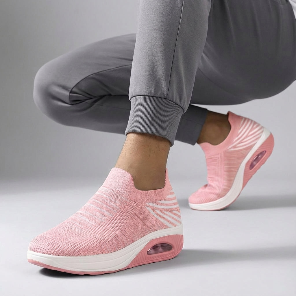 Slip-On Wedge Sneakers – Casual Wear, Everyday Comfort