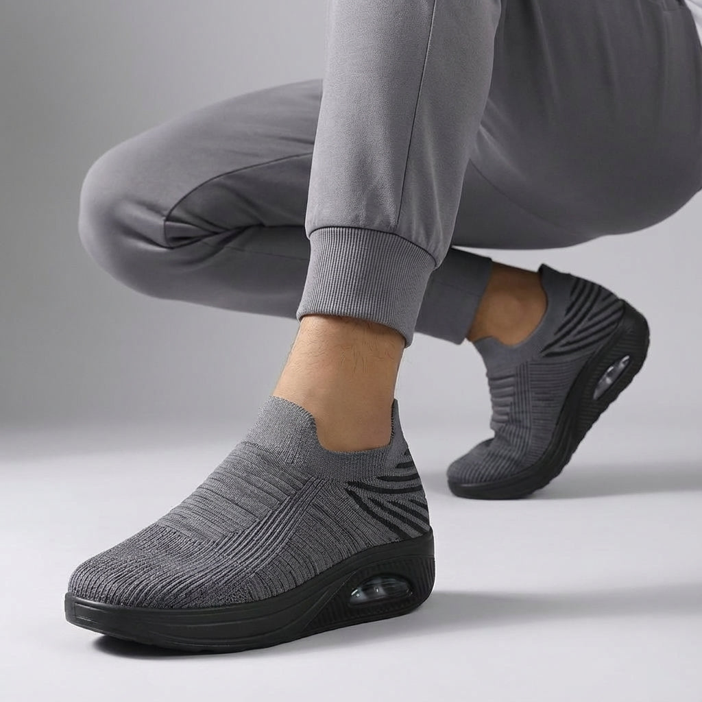Slip-On Wedge Sneakers – Casual Wear, Everyday Comfort