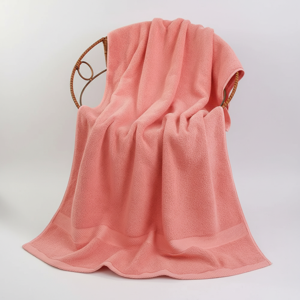Thick Cotton Towels – Soft, Absorbent – Bathroom, Spa