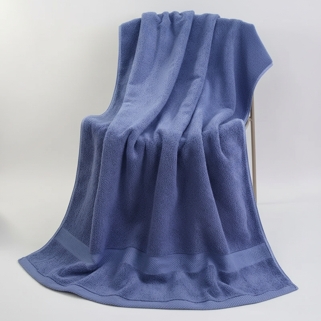 Thick Cotton Towels – Soft, Absorbent – Bathroom, Spa