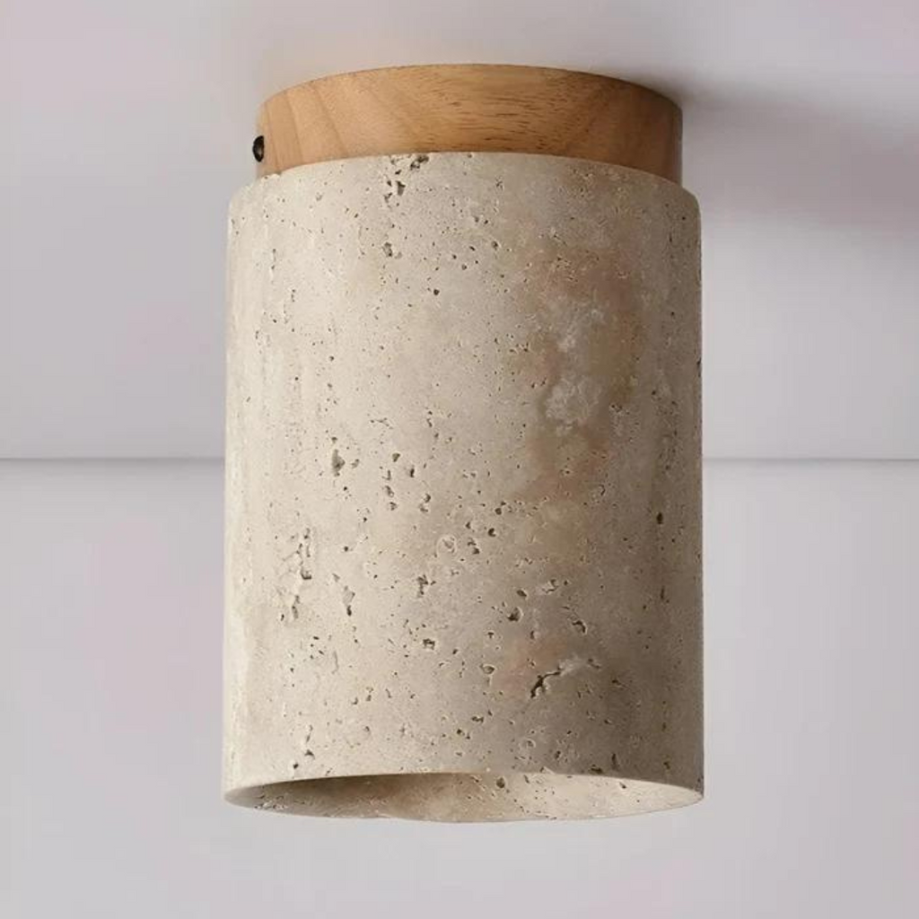 Trendy Round Ceiling Lamp - Japanese Style, Modern Design – Home Decor, Zen Ambiance