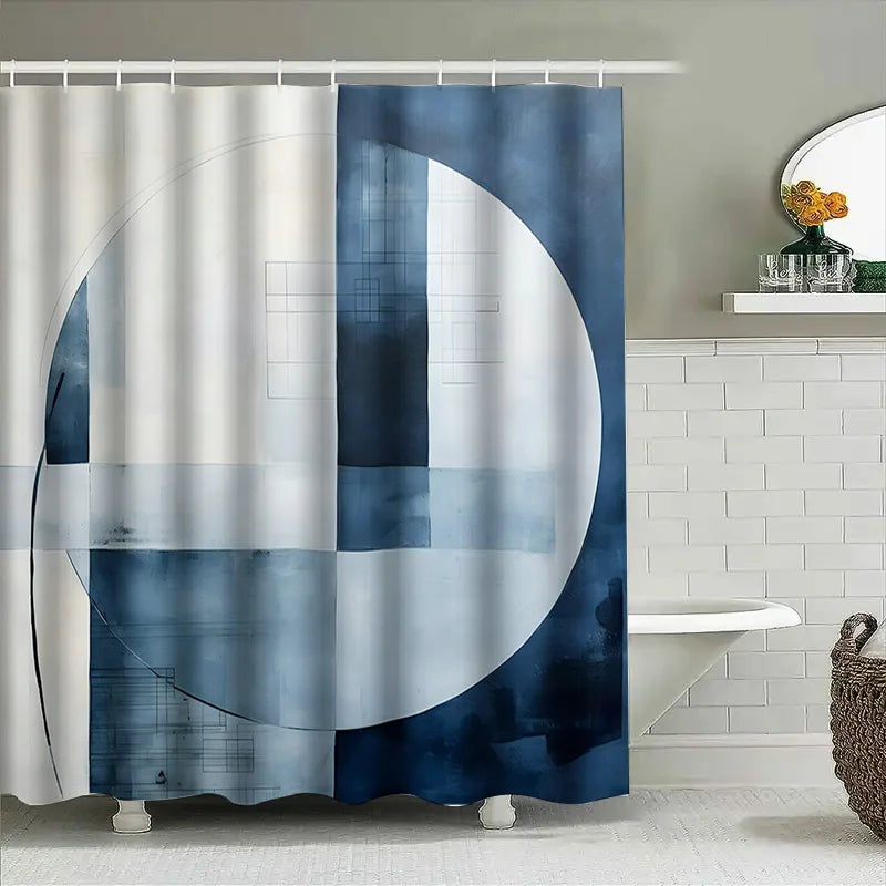 Water-Repellent Shower Curtain – Bathroom, Home Decor, Easy Clean