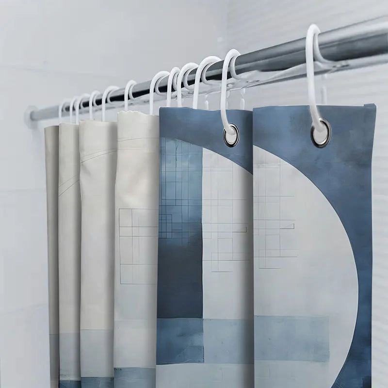 Water-Repellent Shower Curtain – Bathroom, Home Decor, Easy Clean