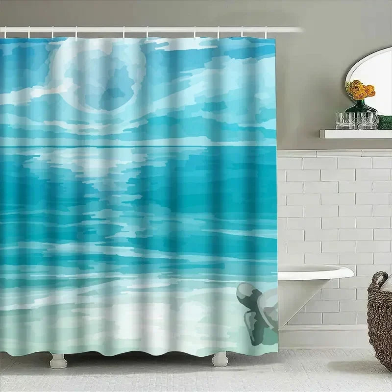 Water-Repellent Shower Curtain Fabric – Bathroom, Home Decor