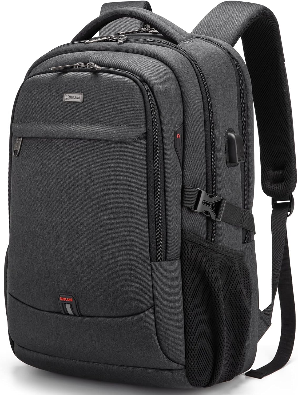 Water-Resistant Laptop Backpack with USB Port & Organised Storage – Travel, Home Office