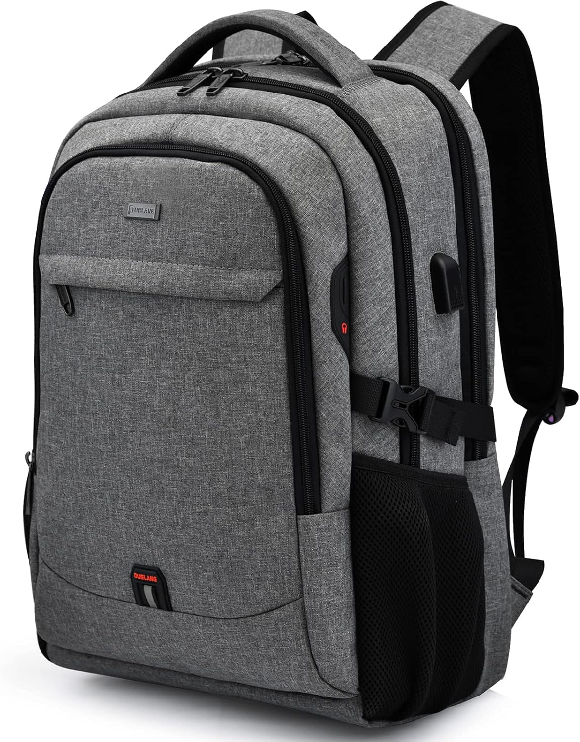 Water-Resistant Laptop Backpack with USB Port & Organised Storage – Travel, Home Office