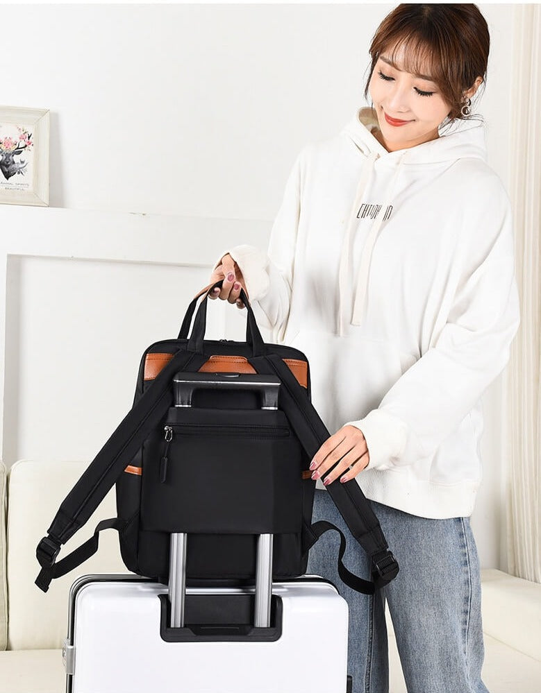Water-Resistant Travel Backpack – Lightweight Oxford Design, Anti-Theft