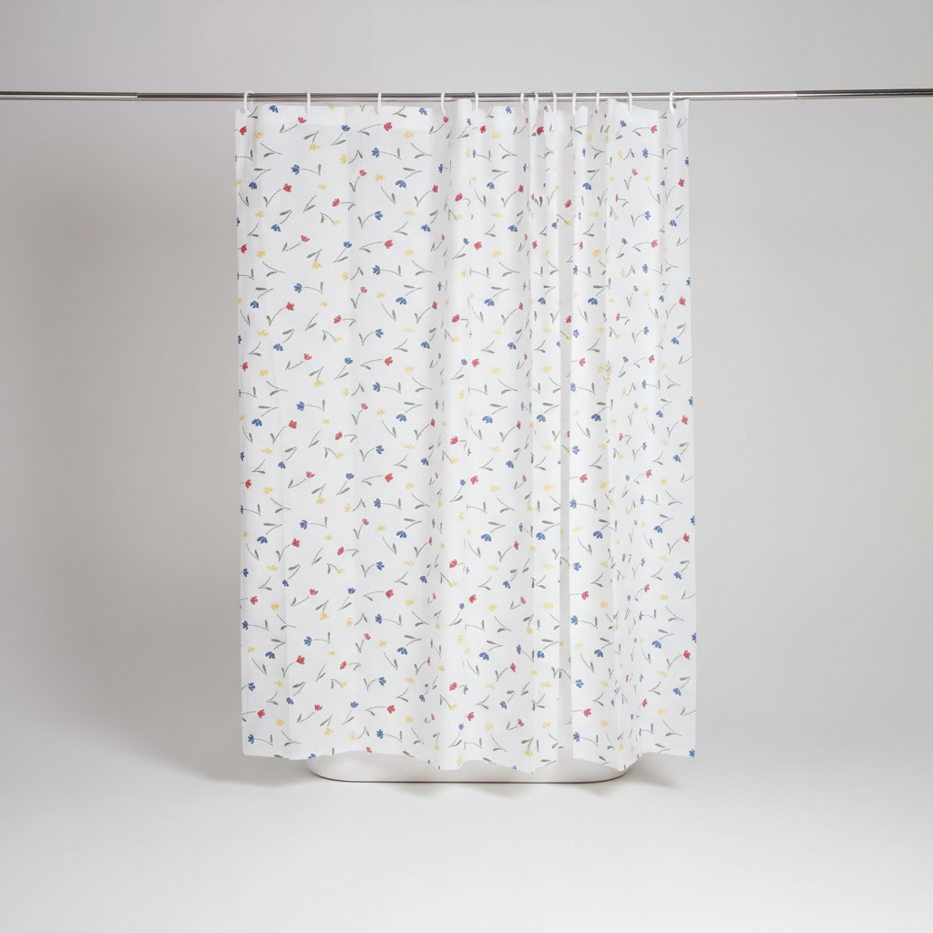 Waterproof Shower Curtain Polyester – Bathroom, Home Decor