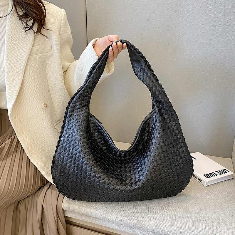 Woven Shoulder Bag – Stylish Design, Versatile Use – Casual, Everyday