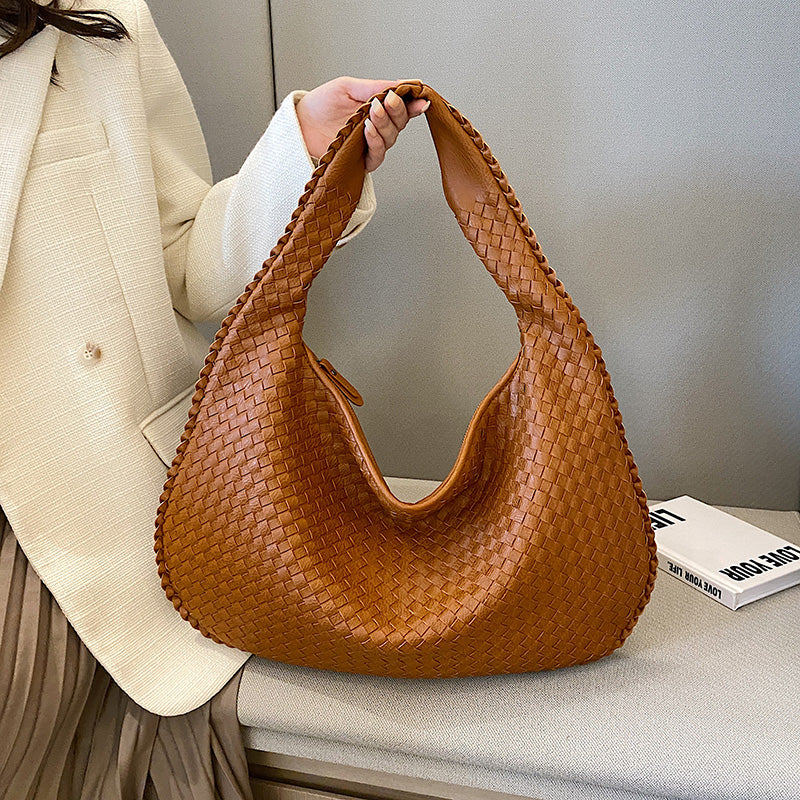 Woven Shoulder Bag – Stylish Design, Versatile Use – Casual, Everyday